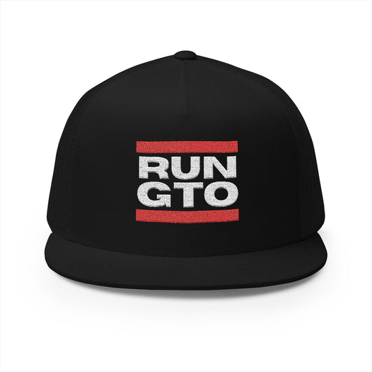 RUN GTO Poker Hat – Premium Snapback for Strategy Players | Tilted Felt Poker Apparel