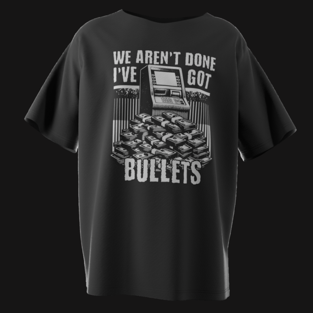 I’ve Got Bullets Poker T-Shirt – Funny Reload Tee for Tournament Players & Grinders | Tilted Felt Apparel