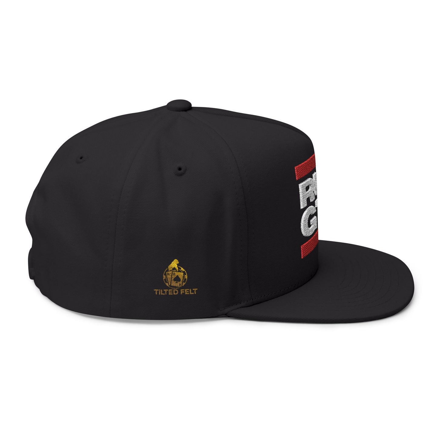 RUN GTO Snapback Hat – Premium Poker Cap for Game Theory Outlaws | Tilted Felt Poker Apparel
