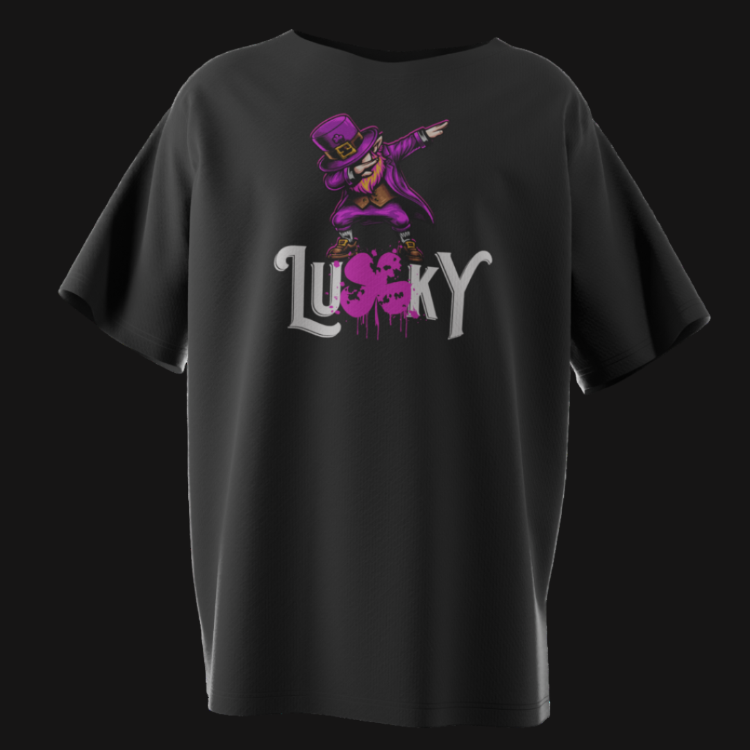Lucky Dabbing Leprechaun Poker T-Shirt