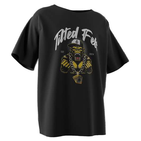 Tilted Felt “Poker Gorilla” Tee – Premium Poker Apparel