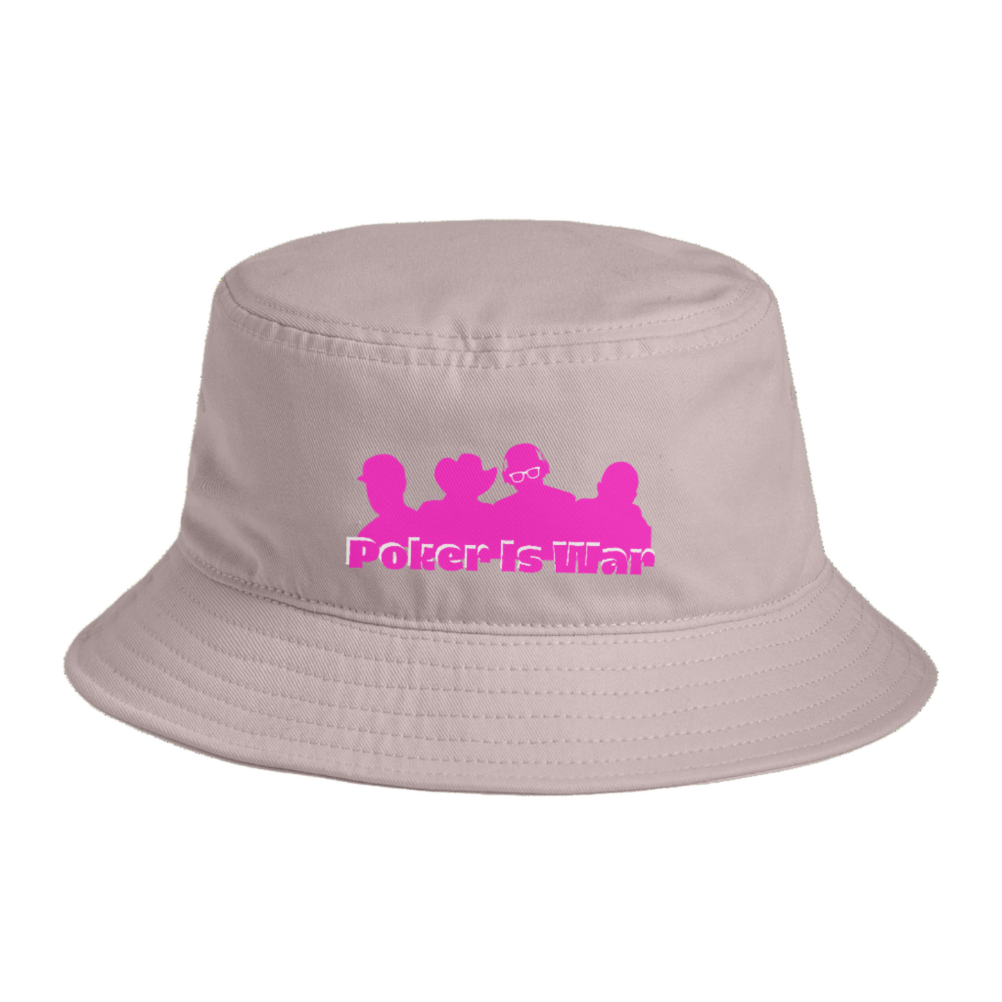 Poker Is War Bucket Hat – Tactical Poker Player Hat | Tilted Felt Legends Collection