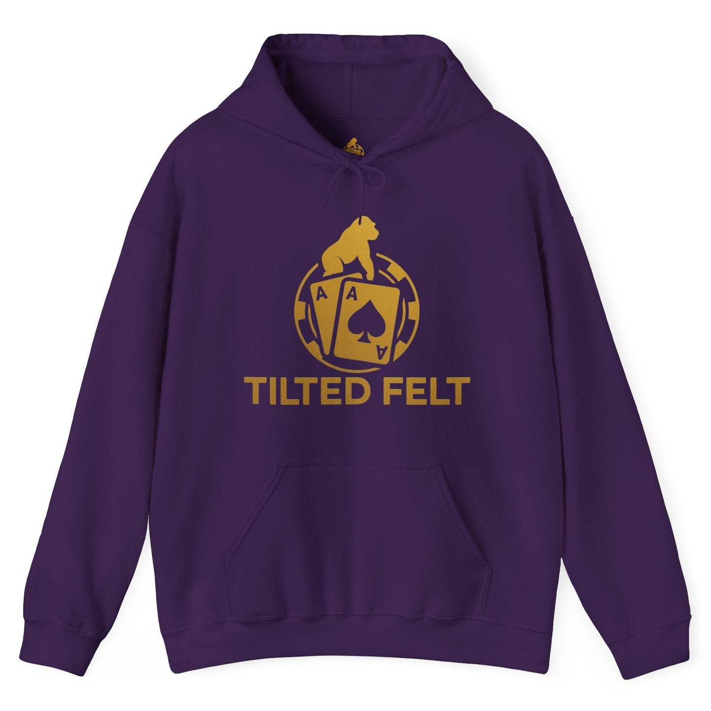 Tilted Felt Signature Poker Hoodie – Premium Poker Lifestyle Sweatshirt for Players Who Live the Game