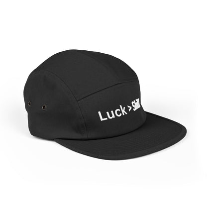 Luck > Skill Poker Hat – Minimalist Poker Cap