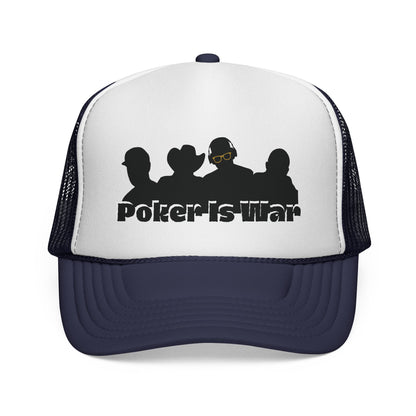 Poker Is War Trucker Hat – Classic Snapback