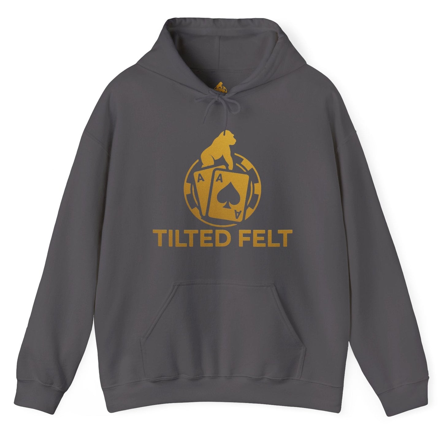 Tilted Felt Signature Poker Hoodie – Premium Poker Lifestyle Sweatshirt for Players Who Live the Game