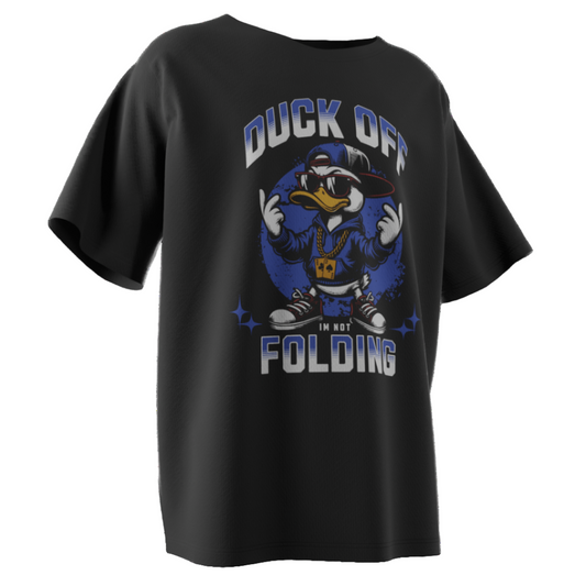 Duck Off Poker T-Shirt – Funny Pocket Deuces Poker Tee | Tilted Felt Streetwear