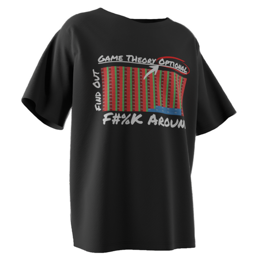 F#%K Around Find Out Poker T-Shirt – Funny Anti-GTO Poker Tee for Cash Game & Tournament Players | Tilted Felt Apparel