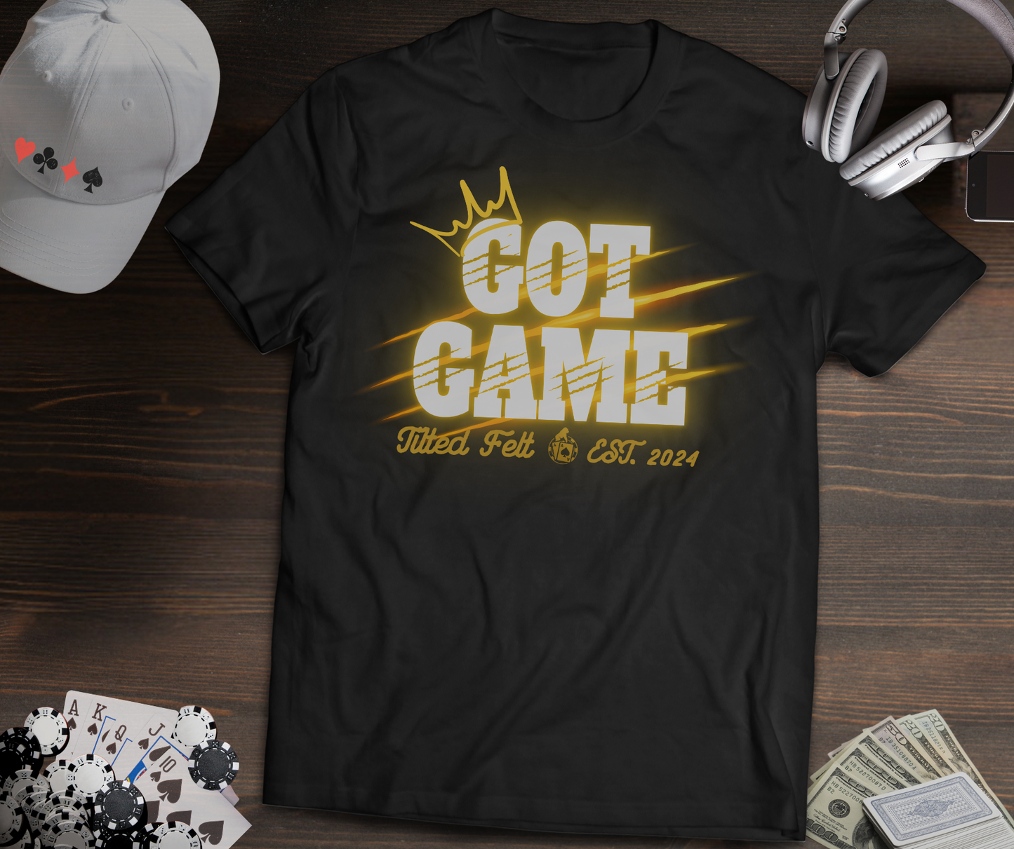 Got Game Poker T-Shirt – Poker Lifestyle