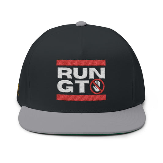 RUN GTO Snapback Hat – Premium Poker Cap for Game Theory Outlaws | Tilted Felt Poker Apparel