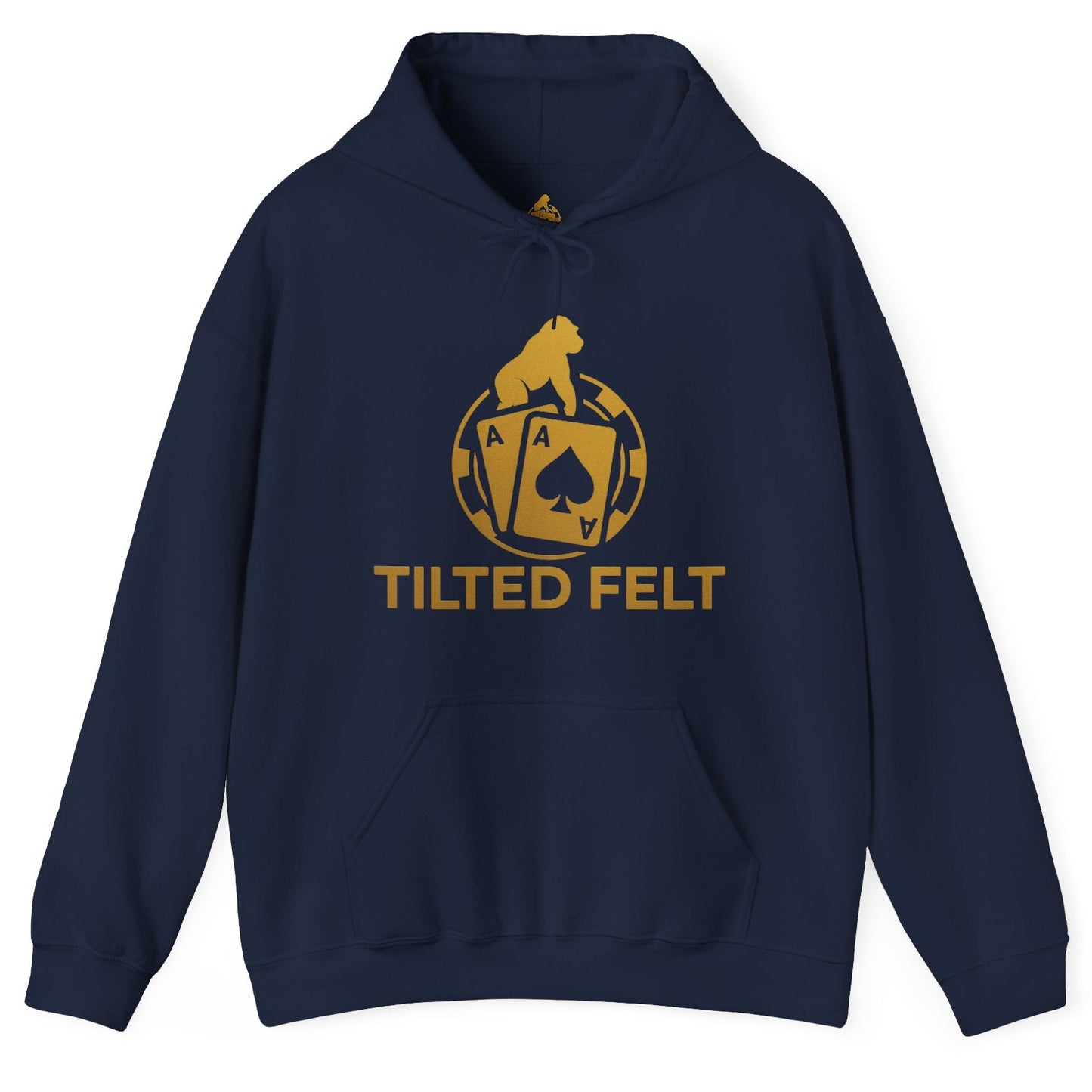 Tilted Felt Signature Poker Hoodie – Premium Poker Lifestyle Sweatshirt for Players Who Live the Game