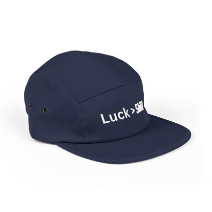 Luck > Skill Poker Hat – Minimalist Poker Cap