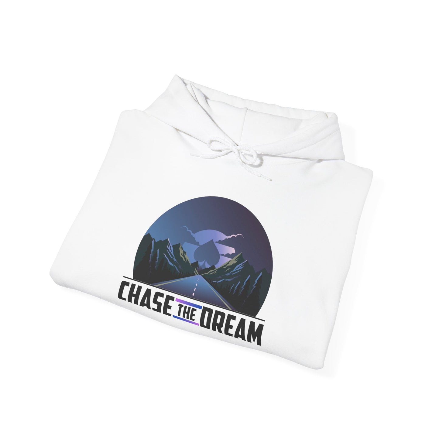 Chase The Dream and Rec Poker Poker Hoodie – Inspirational Poker & Lifestyle Sweatshirt | Tilted Felt Apparel