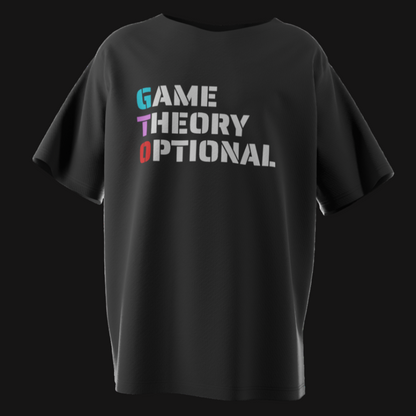 Game Theory Optional Poker T-Shirt – Funny Anti-GTO