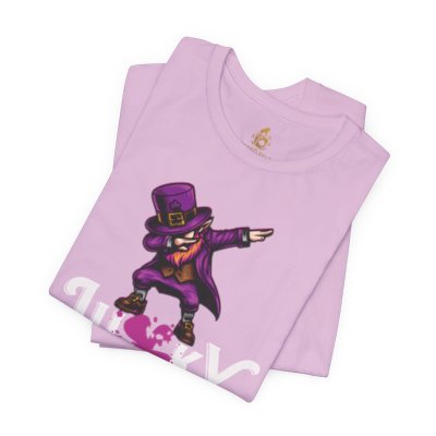 Lucky Dabbing Leprechaun Poker T-Shirt – Mystic Leprechaun Poker Tee | Tilted Felt Apparel